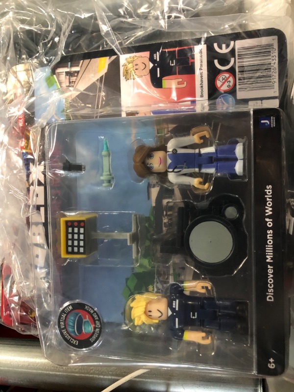 Photo 1 of *NEW* 2 PACKS Roblox Action Collection - Brookhaven: St. Luke's Hospital Game Pack 