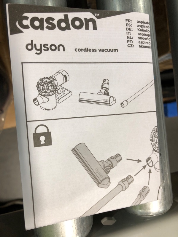 Photo 3 of Casdon 68702 SIOC Dyson Cord-Free to Clean Vaccum Toys