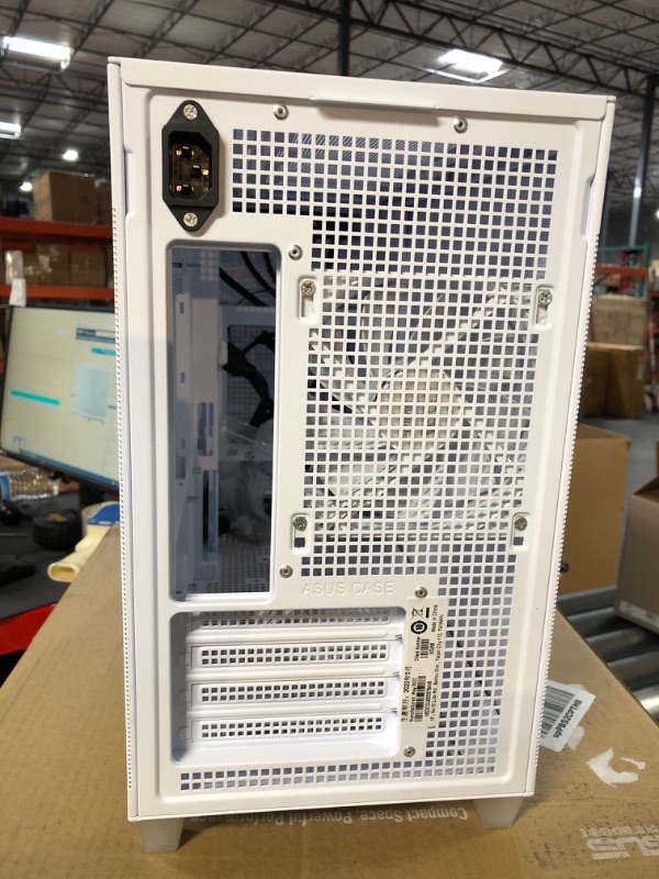 Photo 4 of ASUS Prime AP201 33-Liter MicroATX White case