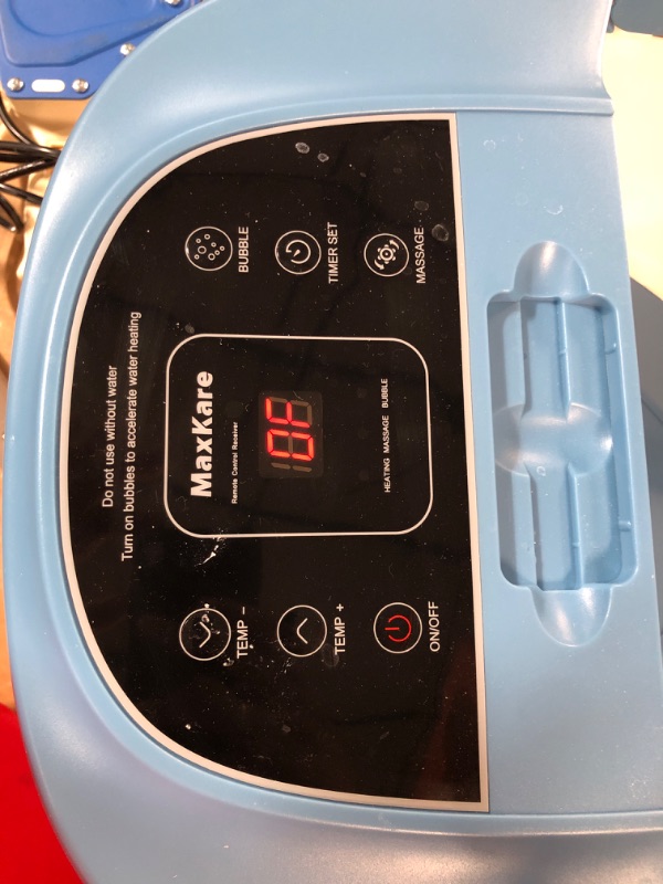 Photo 3 of USED*Foot Spa Bath Massager with Heat, Air Bubbles, Vibration,