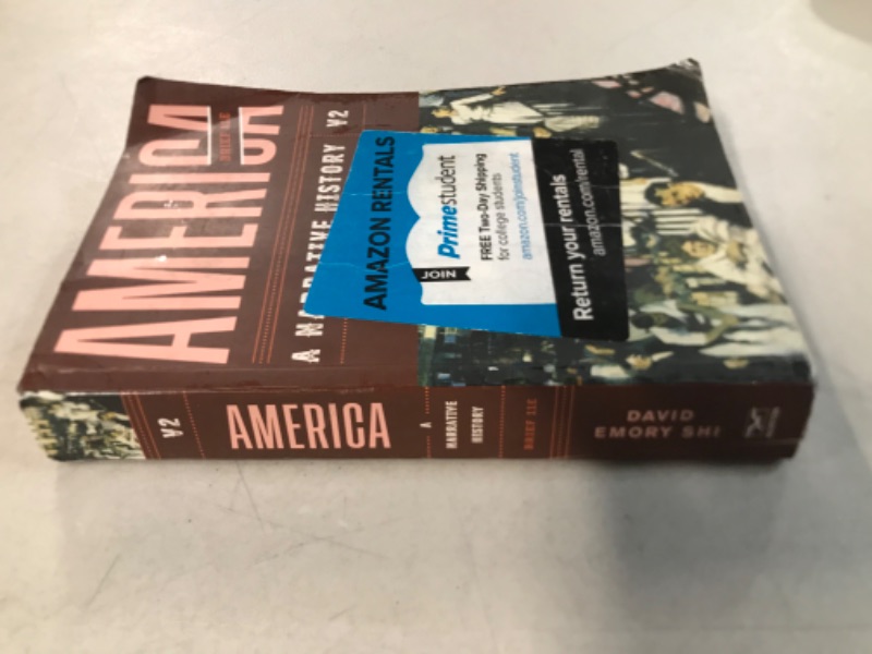 Photo 4 of America: A Narrative History Brief Eleventh Edition America: A Narrative History Brief Eleventh Edition V2