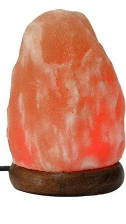 Photo 3 of 4.8 in. Pink Salt LED Light Bulb Indoor Himalayan Salt Lamp Bulb