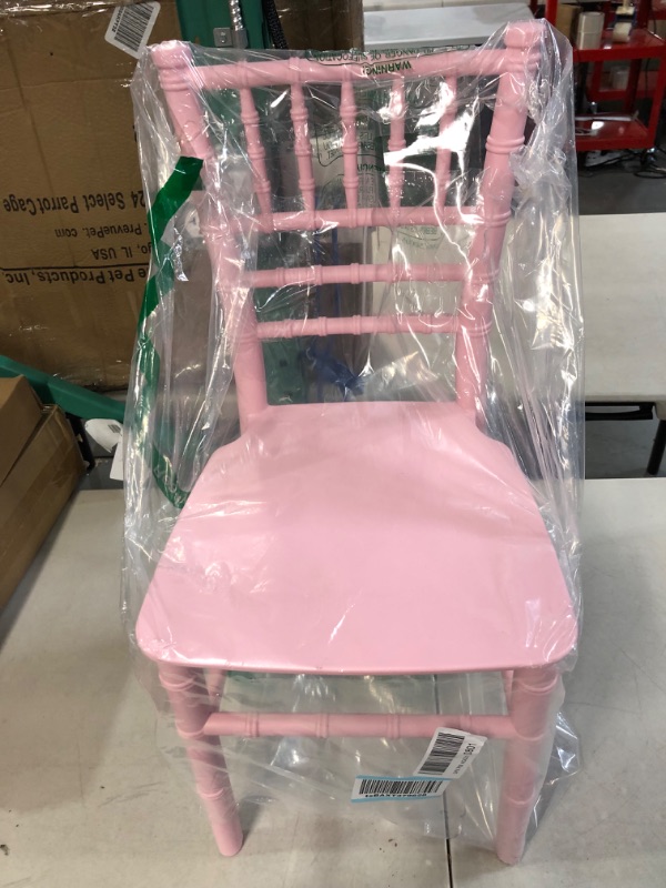 Photo 3 of [DAMAGE] Flash Furniture Child’s Pink Chair [1x]