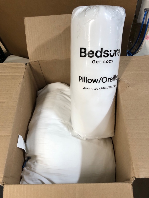 Photo 3 of [USED] Bedsure Firm Pillows Queen Size Set of 2