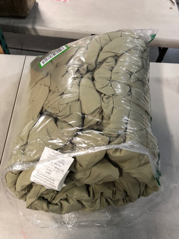 Photo 3 of [USED] CozyLux Full Comforter Set - Sage Green 