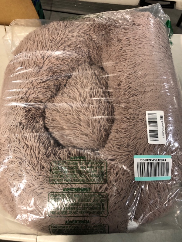 Photo 3 of [USED] Calming Dog Bed & Cat Bed - Brown