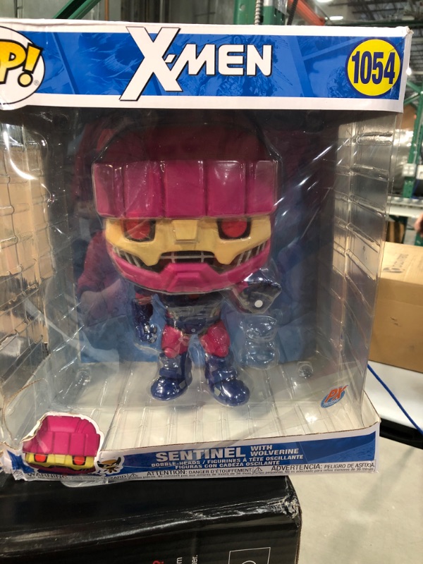 Photo 2 of Funko Pop! Jumbo: X-Men Sentinel with Wolverine Previews Exclusive Vinyl Figure