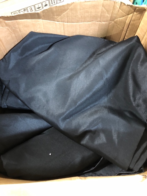 Photo 1 of *NEW* 6 Pack Black Tablecloths for 6 Foot Rectangle Tables 90 x 132 Inch 