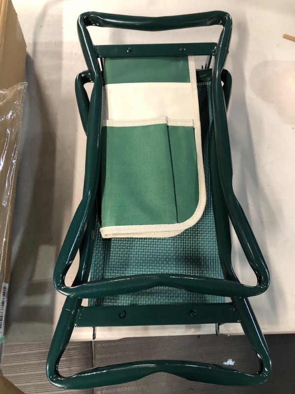 Photo 3 of *BRAND NEW* AZBESTPRO Garden Stool and Kneeler,Foldable Gardening Bench with Tool Bag Pouch EVA and Garden Gloves,Garden Kneeler and Seat Gardening