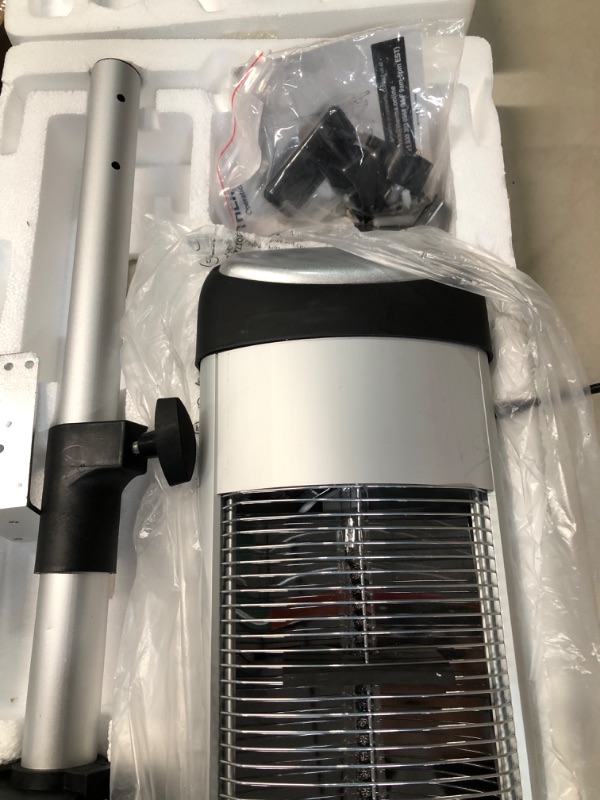 Photo 2 of *BRAND NEW* *TESTED & FUNCTINAL*  Dreo Nomad One Tower Fan with Remote, 24ft/s Velocity Quiet Cooling Fan, 90° Oscillating Fan with 4 Speeds, 4 Modes, 8H Timer, (DR-HTF007) 