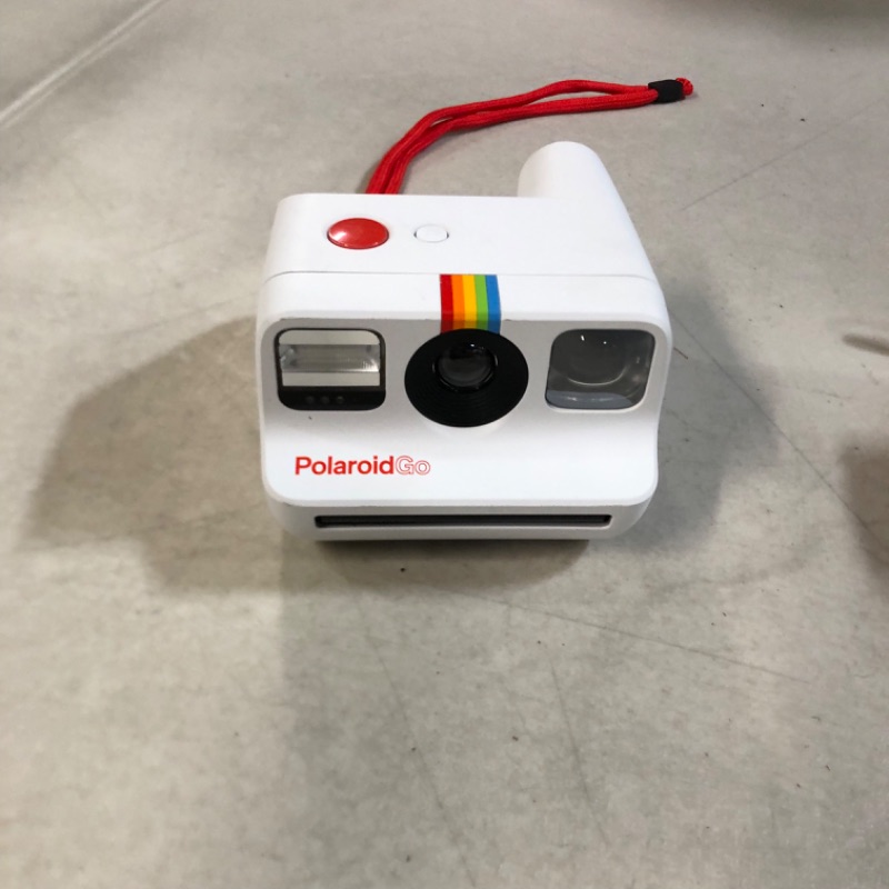 Photo 3 of Polaroid Go Instant Mini Camera Starter Set, White Instant Camera with 16 Polaroid Go Color Instant Film Bundle, with a Lumintrail Lens Cleaning Cloth 16 Film Bundle