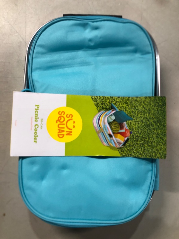 Photo 2 of 13.5qt Picnic Cooler Stripe - Sun Squad