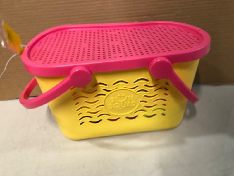 Photo 3 of 10pc Carry Bucket Sand Toy Set - Sun Squad