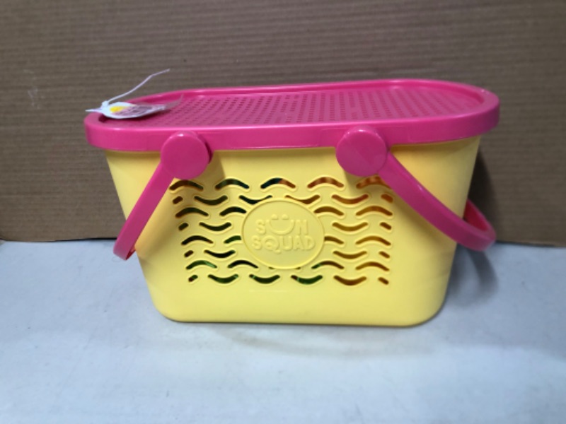 Photo 2 of 10pc Carry Bucket Sand Toy Set - Sun Squad