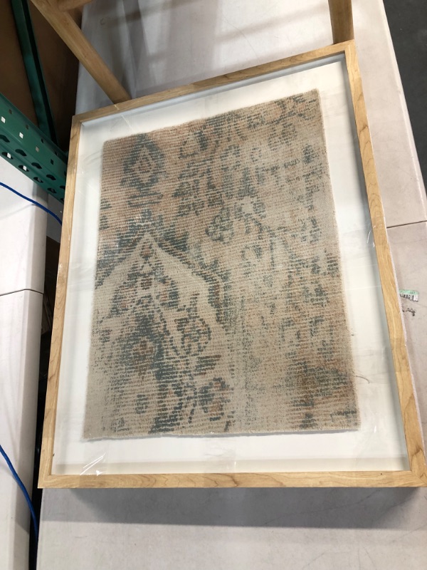 Photo 1 of *NEW/SEE NOTES* (Set of 2); Textured Fabric Framed Wall Art