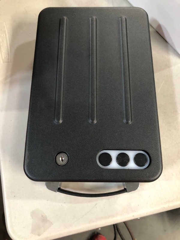Photo 1 of *NEW* Jolitac Portable Steel Gun Safe Box Automatic Sensing Unlock