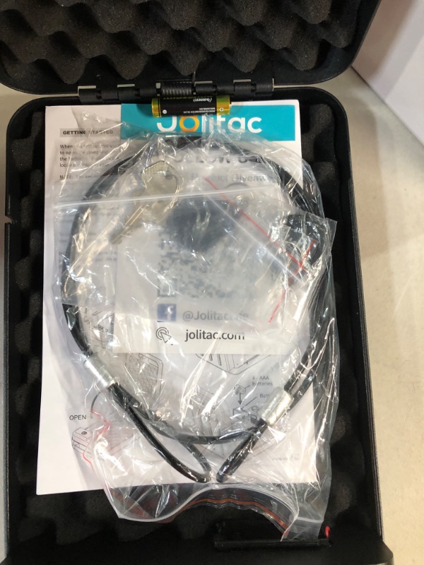 Photo 1 of *NEW* Jolitac Portable Steel Gun Safe Box Automatic Sensing Unlock