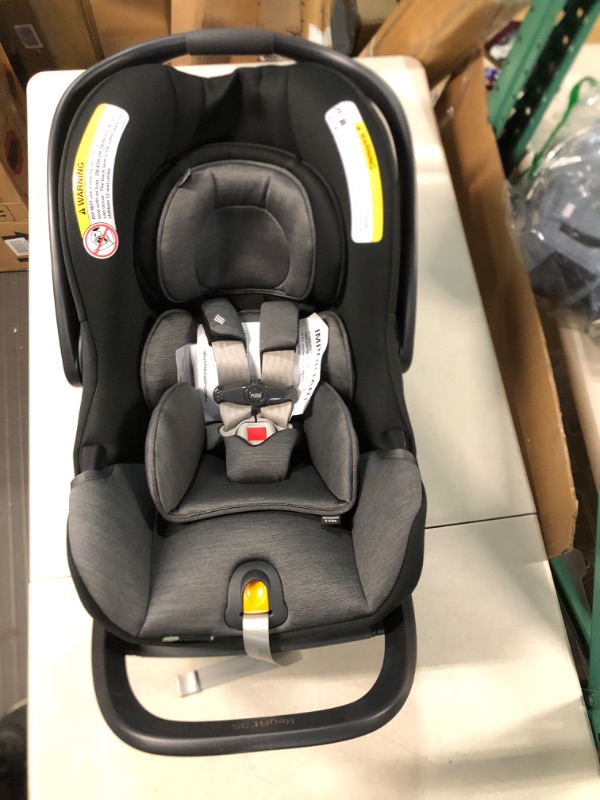 Photo 2 of Chicco KeyFit 35 ClearTex Infant Car Seat - Shadow | Black With ClearTex® No Chemicals Shadow/Black