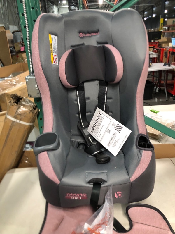 Photo 2 of Baby Trend Trooper 3-in-1 Convertible Car Seat, Cassis Pink