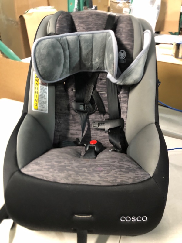 Photo 3 of Cosco Mighty Fit 65 DX Convertible Car Seat (Heather Onyx Gray)