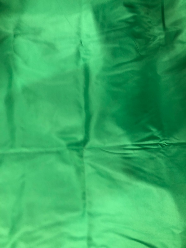 Photo 1 of 10 X 7 FT Green Screen Backdrop for Photography, Chromakey Virtual GreenScreen Background Sheet