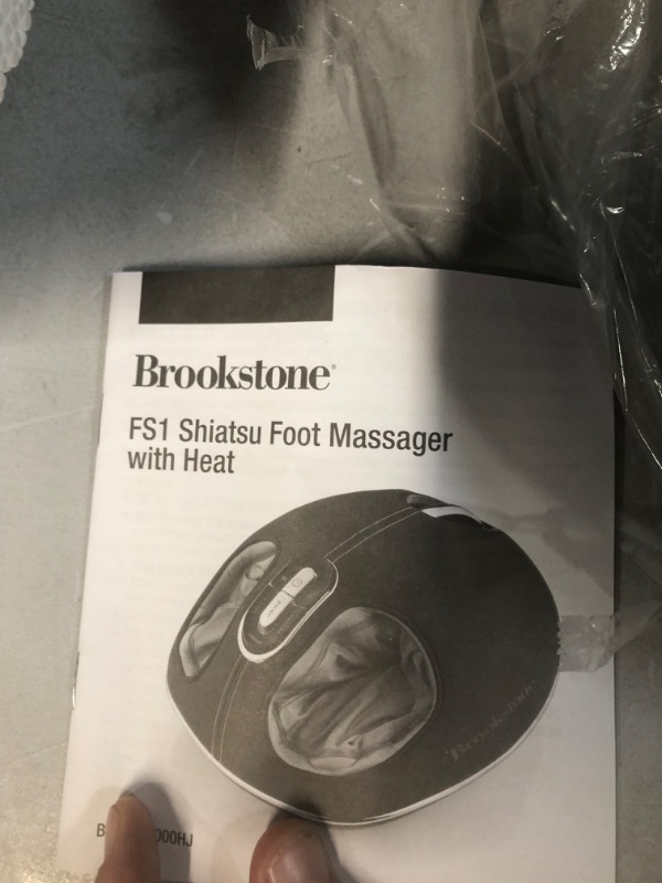 Photo 2 of Brookstone FS1 Shiatsu Foot Massager with Heat