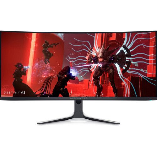 Photo 1 of Alienware AW3423DW 34.2" 1440p 175Hz Curved Gaming Monitor (Lunar Light)
