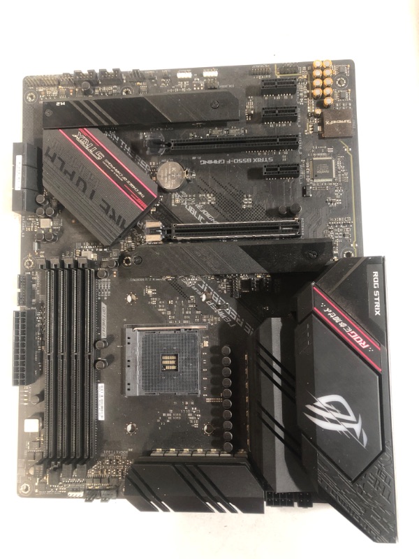 Photo 3 of (See pictures)ASUS ROG Strix B550-F Gaming AMD AM4 Zen 3 Ryzen 5000 & 3rd Gen Ryzen ATX Gaming Motherboard(motherboard only)