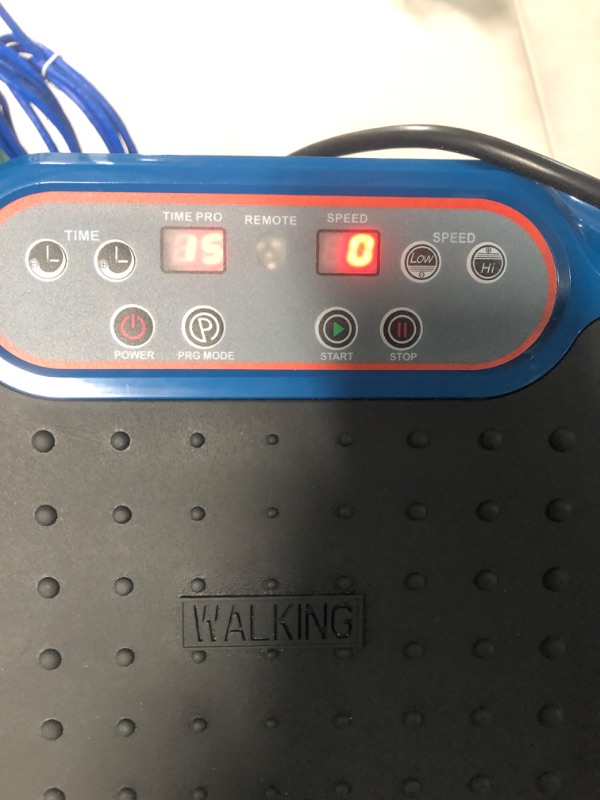 Photo 3 of *USED/SEE NOTES* LifePro Waver Vibration Plate Exercise Machine  w/ Loop Bands -  Blue