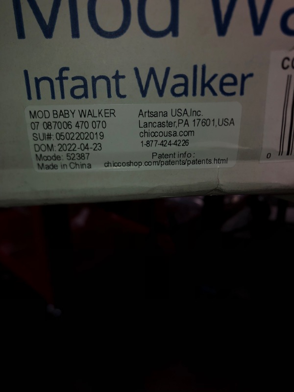 Photo 4 of Chicco Mod Infant Walker