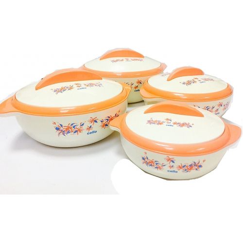 Photo 1 of **See Notes** Cello Sizzler Insulated Casserole Food Server Hot Pot (4-Piece Set) BLUE