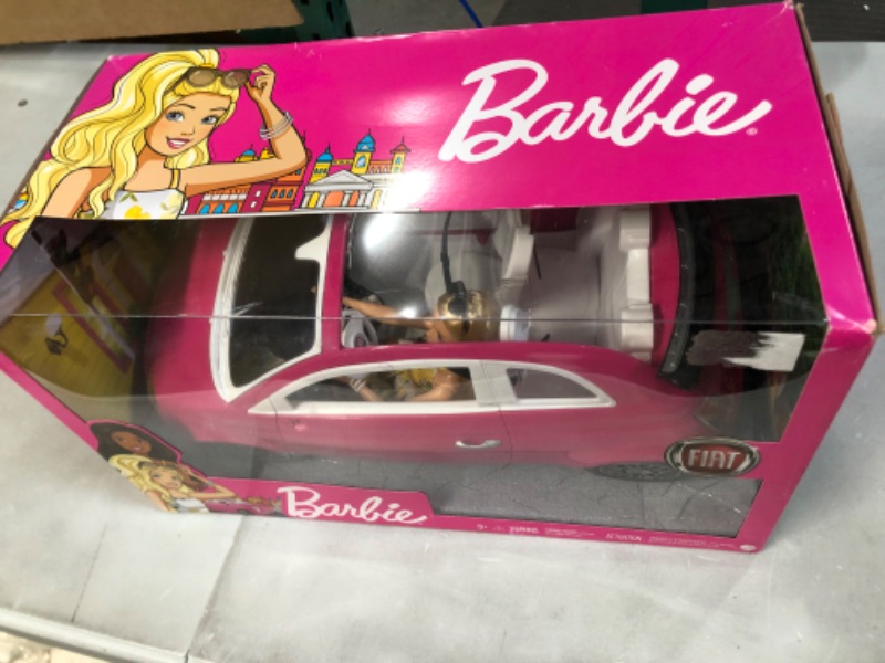 Photo 3 of Barbie Fiat 500 Doll and Vehicle