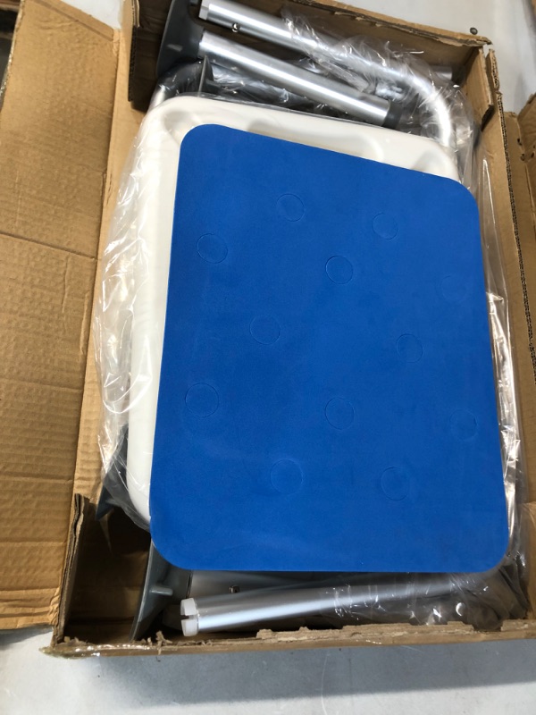 Photo 1 of Shower Chair with Arms Heavy Duty Bath Chair with Back