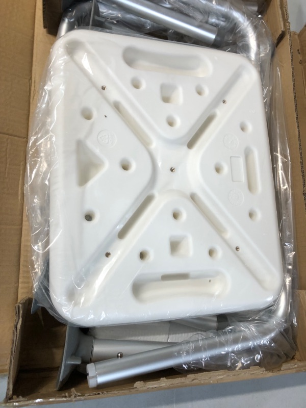 Photo 1 of Shower Chair with Arms Heavy Duty Bath Chair with Back