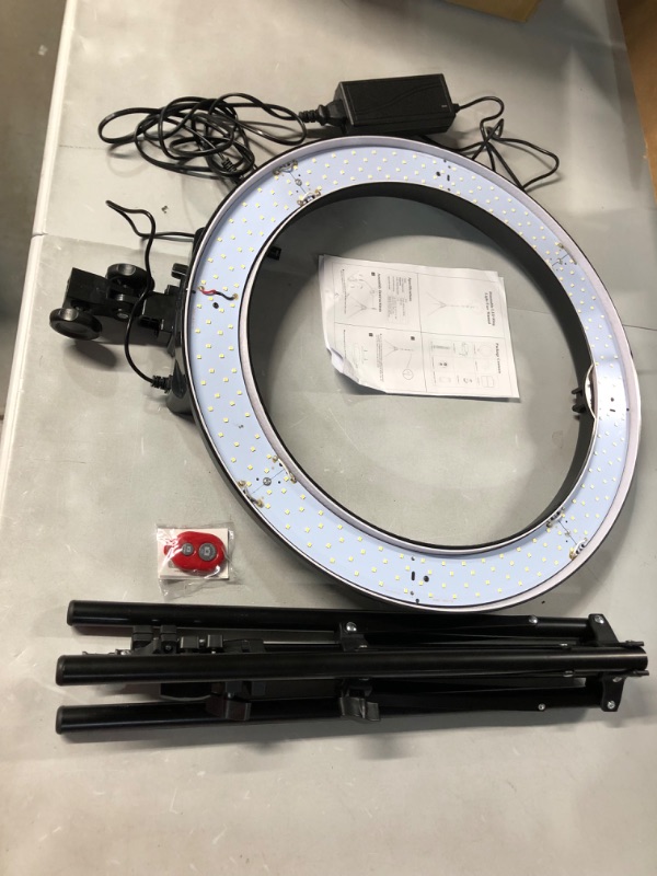 Photo 5 of **USED** Ring Light Kit:18"/48cm Outer 55W 5500K Dimmable LED Light, Black