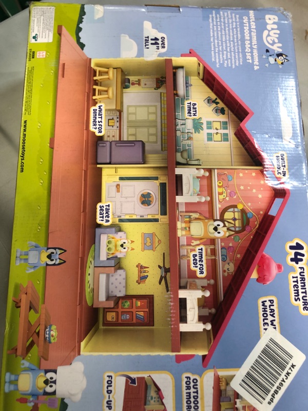 Photo 2 of Bluey Mega Bundle Home, BBQ Playset, and 4 Figures | Amazon Exclusive