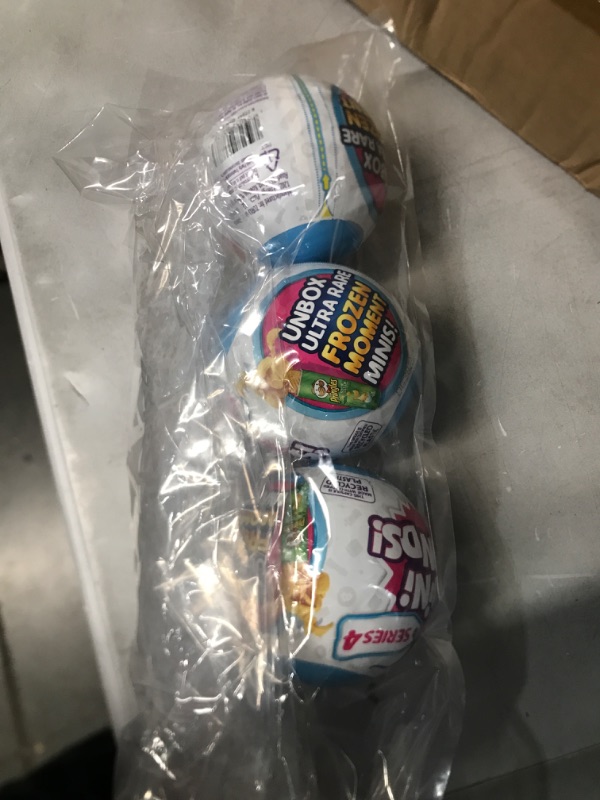 Photo 1 of 5 Surprise Mini Brands Series 4 Mystery Capsule 3pk