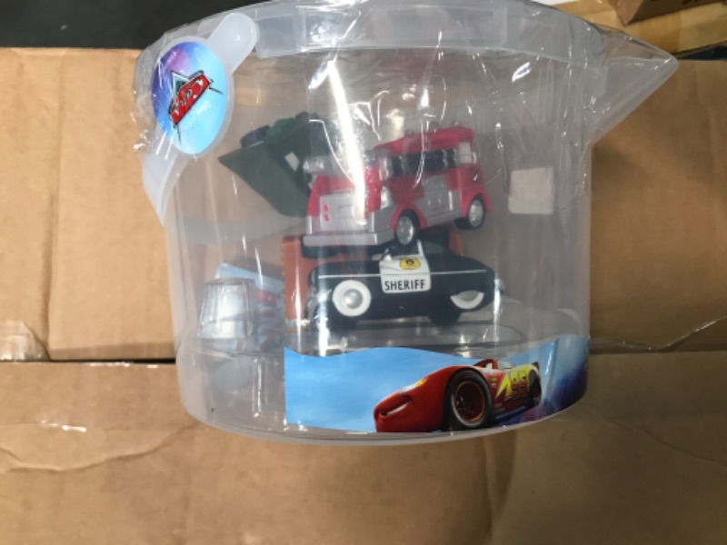 Photo 1 of Disney Cars Bath Bucket Playset - Disney store 