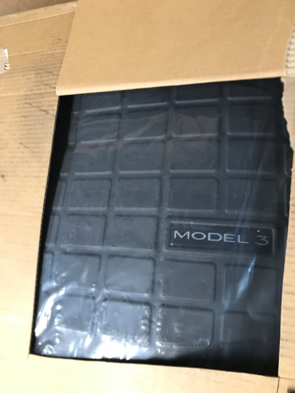 Photo 2 of Pedigree 3D TPE Material Tesla Model 3 Floor Mats Set Full 