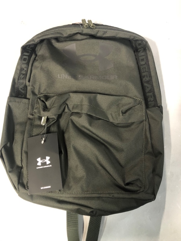 Photo 2 of Under Armour Adult Loudon Backpack , Baroque Green (310)/Black