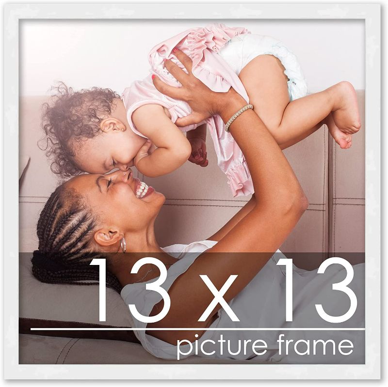 Photo 1 of 13x13 Contemporary White Picture Square Frame -