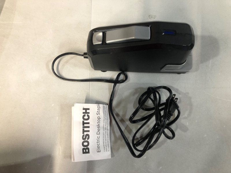 Photo 2 of Bostitch Impulse Electric Stapler Value Kit 30 Sheet Capacity Black