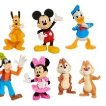 Photo 1 of Disney Junior Mickey Minnie Donald Goofy Pluto Chip & Dale Figure 7-Pack (