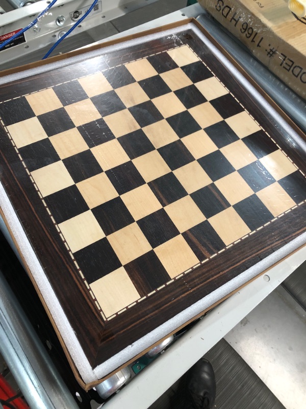 Photo 2 of AMEROUS 19 Inches Professional Wooden Tournament Chess Board with 2.0" Squares / Gift Package / Chess Board Only (No Chess Pieces)nk