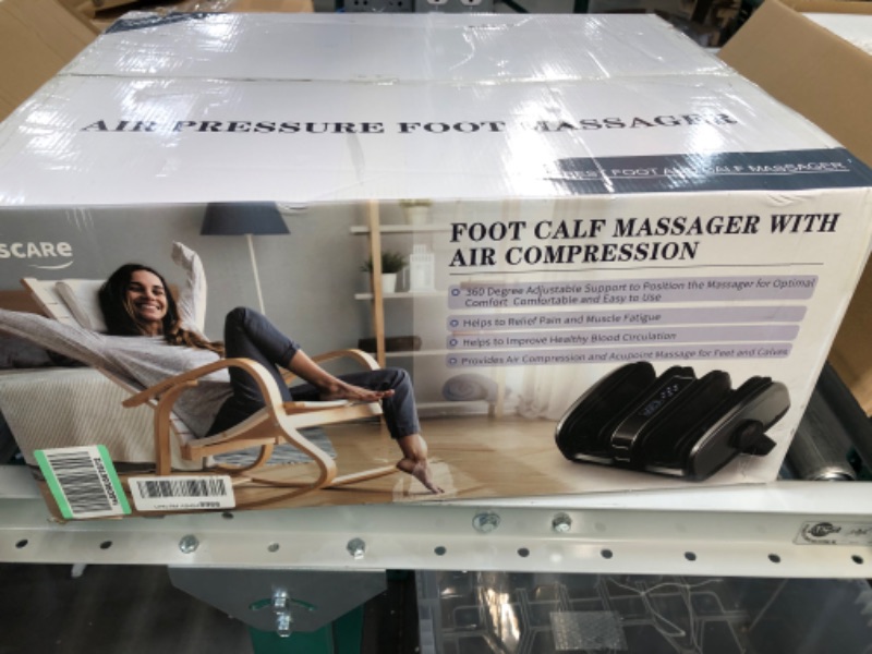 Photo 2 of ***SEE NOTES*** TISSCARE Shiatsu Foot Massager Machine w/ Remote & Heat for Plantar Fasciitis & Neuropathy
