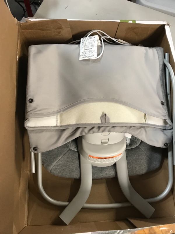 Photo 2 of Chicco E-Motion Auto-Glider & Bouncer - Grey | Grey