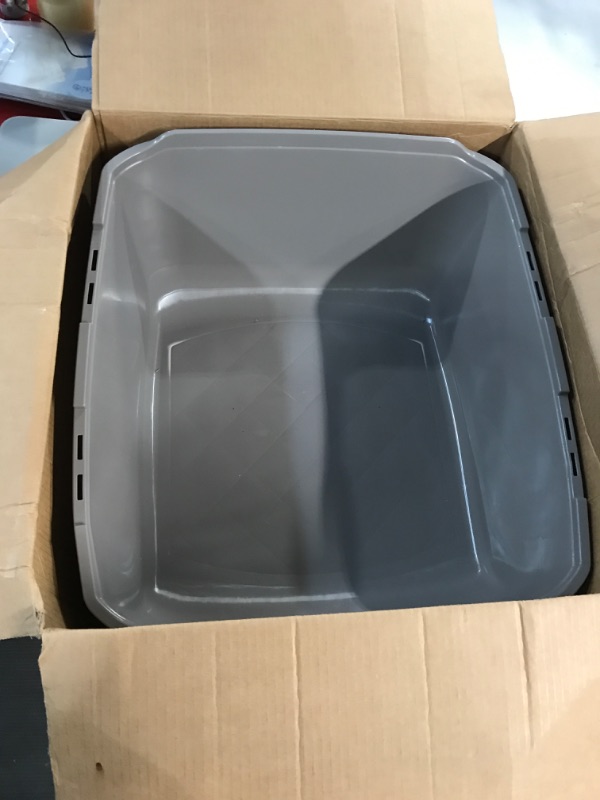 Photo 2 of **only bottom part** Catit Hooded Litter Box, Jumbo, Gray