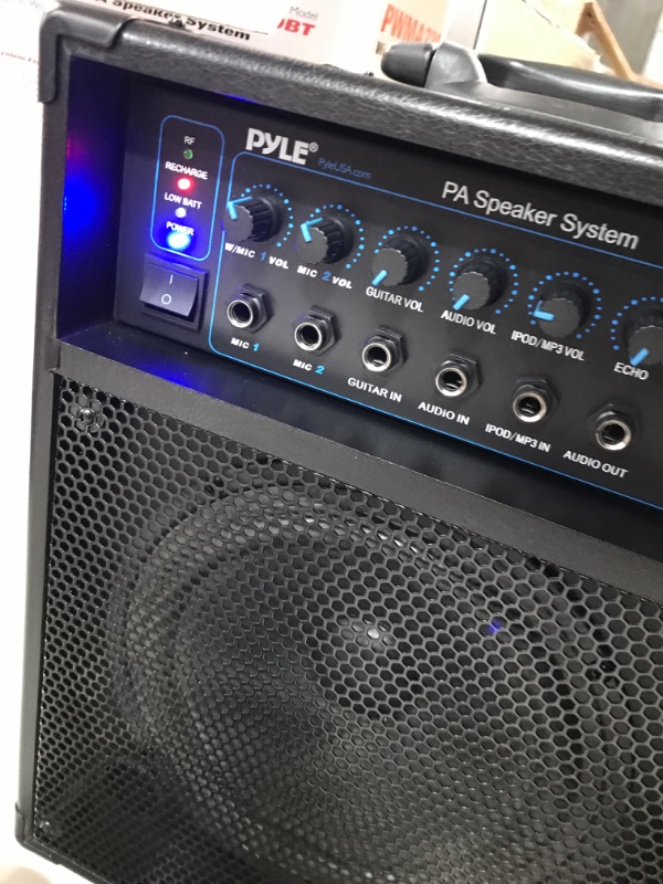 Photo 3 of Pyle Wireless Portable PA System-400W Bluetooth Compatible