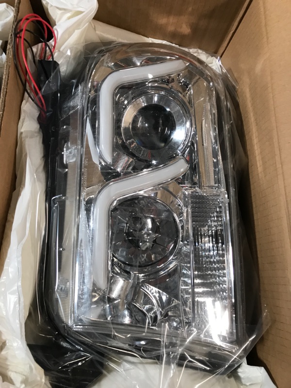 Photo 2 of oEdRo Headlight Assembly Compatible with 2007 2008 2009 2010 2011 2012 