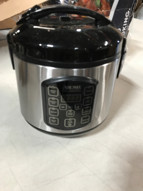 Photo 2 of Aroma Housewares ARC-954SBD Rice Cooker, 4-Cup Uncooked 2.5 Quart, 